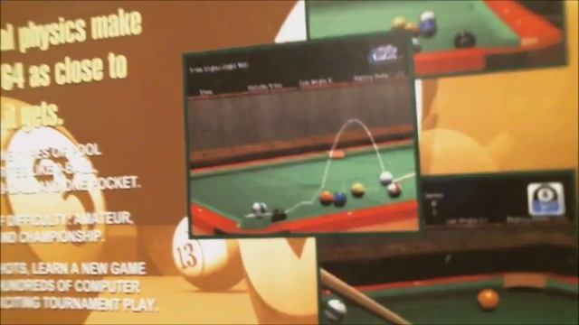 N64 Visual Review, Virtual Pool 64. смотреть онлайн