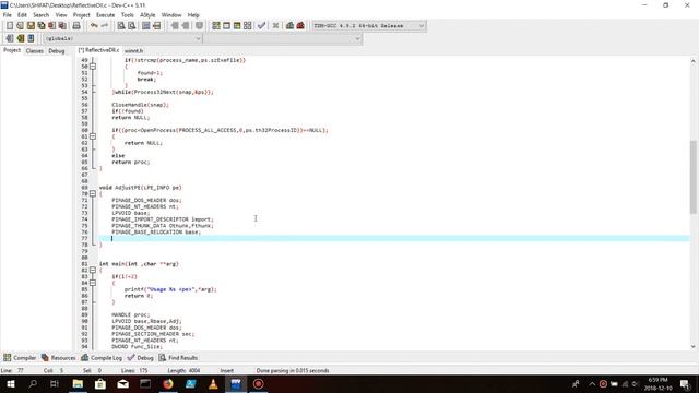Reflective DLL injection In C смотреть онлайн