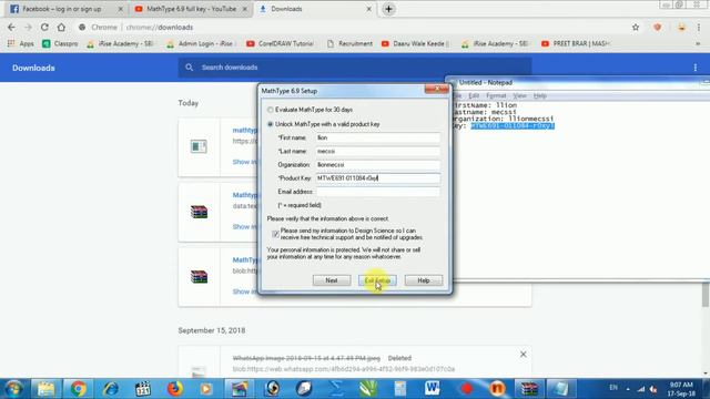 Math Type 6.9 Full Version смотреть онлайн
