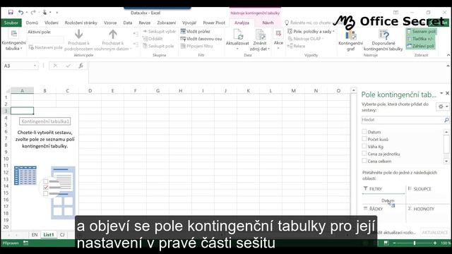 OfficeSecret Excel 6 KontingencniTab 1 tvorba смотреть онлайн
