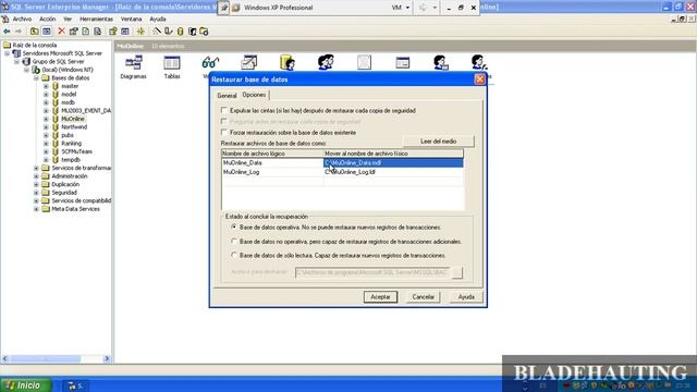 Crear una copia de seguridad y restaurar una base de datos SQL server 2000 смотреть онлайн