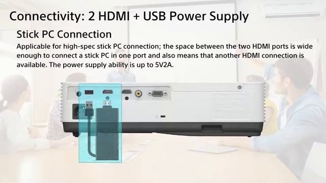 Projetor Sony VPL DW240