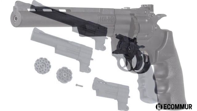 ✅ CROSMAN 357 - pistola de balines de plomo y bolas BB's de acero (CO2) смотреть онлайн