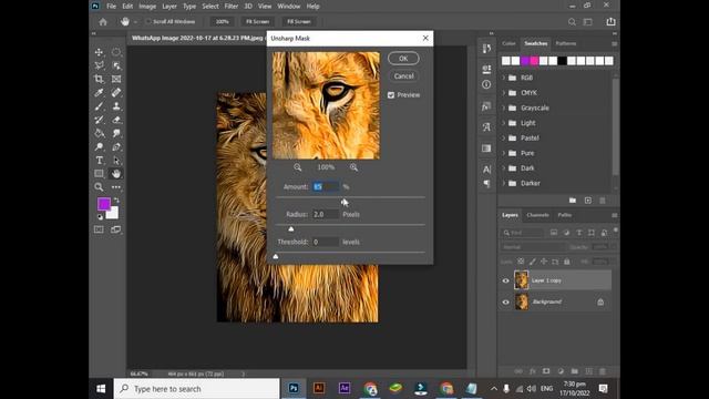 Photo to Oil Painting Effect (Without Oil Filter) Photoshop Tutorial смотреть онлайн