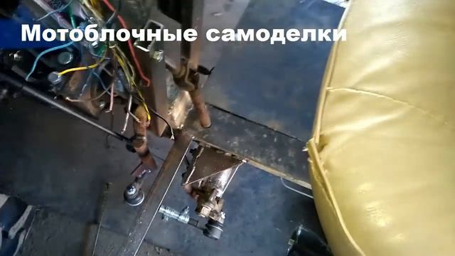 минитрактор из мотоблока зубр рулевое управление смотреть онлайн