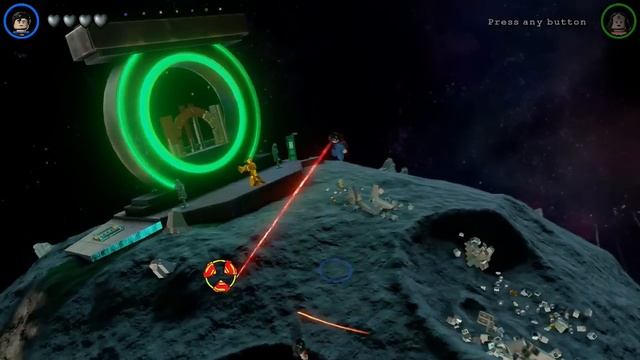 LEGO Batman 3: Beyond Gotham - Superman Moon Base free roam смотреть онлайн