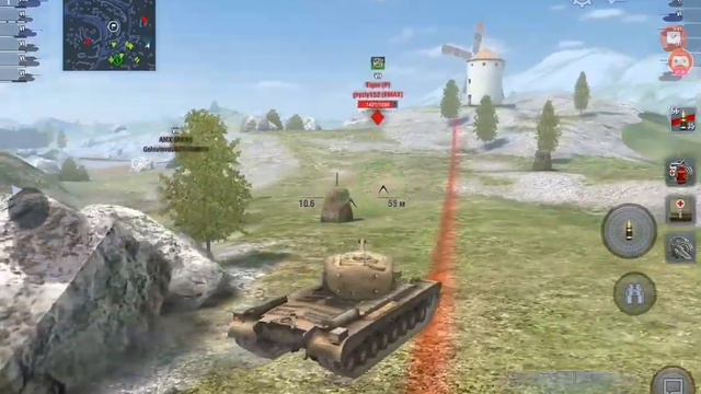 WORLD OF TANKS BLITZ Т29, КАРТЫ КАРЬЕРЫ, КАСТИЛЬЯ смотреть онлайн
