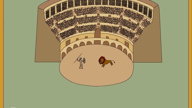 Колизей: гладиатор и лев. Coliseum: gladiator and lion смотреть онлайн