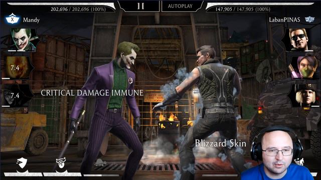 The Joker Gameplay! HE IS AMAZING! MK Mobile смотреть онлайн