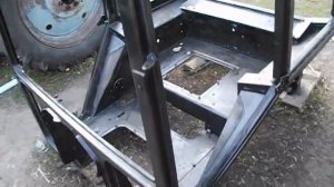 Ремонт большой кабины мтз 80 ( часть 3 Покраска каркаса )