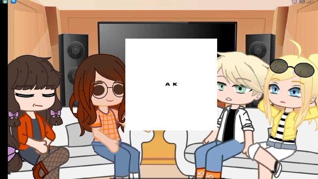 Реакция ЛБиСК на Маринетт в будущем как Руми | ЛБиСК × БВПЭ