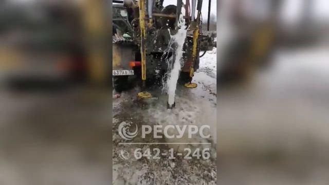 Бурение скважины в КП "Тайберри" Ломоносовского района смотреть онлайн