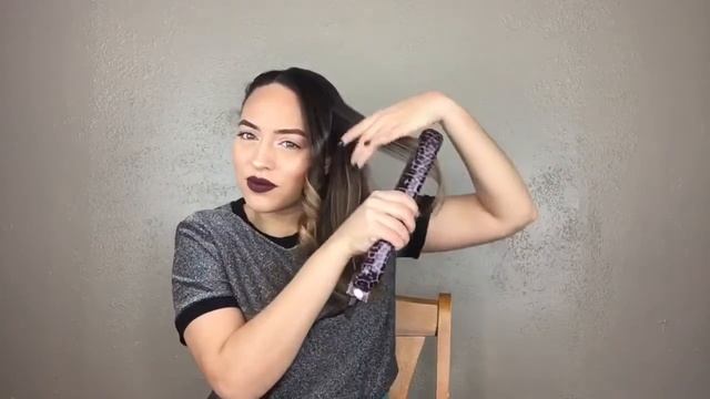 How To: Curl Your Hair With a Flat Iron/ Straightener ft. Herstyler| Ashley Odelia смотреть онлайн
