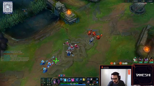 TAKESHI LIVE NO YOUTUBE!! LIVECURTINHA ATÉ O CBLOL смотреть онлайн