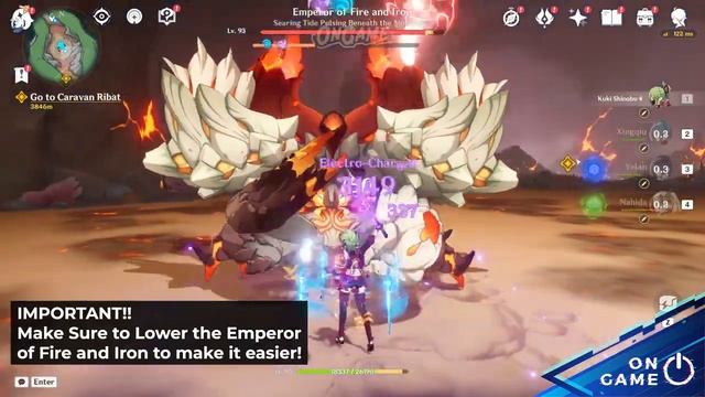 Emperor of Fire and Iron Boss Location and Achievements Genshin Impact 4.0 смотреть онлайн