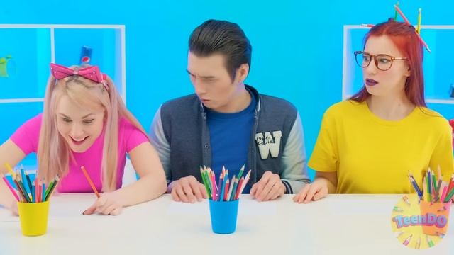 Кто лучше нарисует предмет, получит его Челлендж #2 от TeenDO Challenge смотреть онлайн