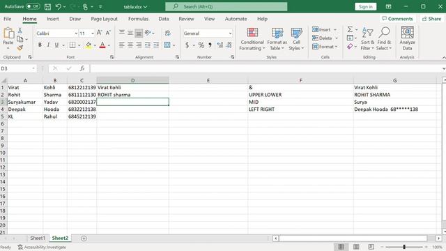 String or text functions in Microsoft Excel (in Hindi) смотреть онлайн