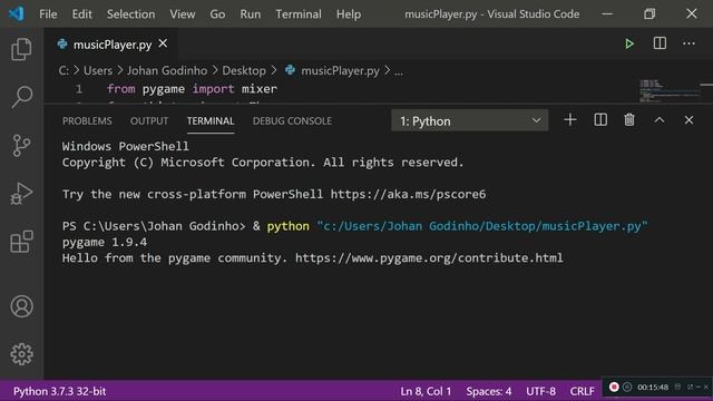 Python Tutorial - How to create a GUI music player using python - Tkinter смотреть онлайн