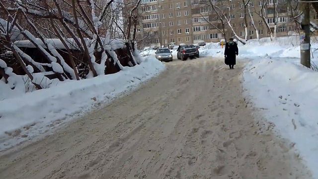 Снег толком не чистят Уфа на Транспортной 17 смотреть онлайн