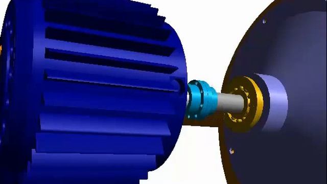 3D disassembly of a centrifugal pump смотреть онлайн