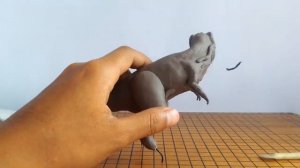 T-REX VS GIGANOTOSAURUS WITH CLAY/PLASTILINA. Jurassic World Dominion (2022).