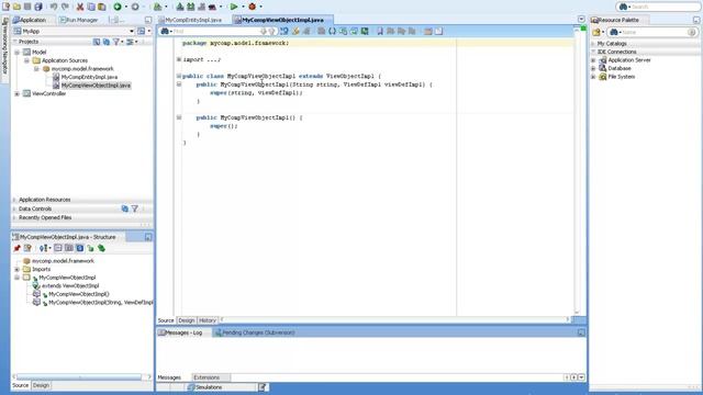 Using Framework Buffer Classes in Oracle ADF смотреть онлайн