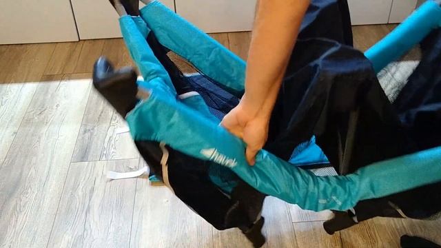 Reisebett Aufbauen Aufbau Hauck Dream´n Play Anleitung / Travel Cot Unfold Unfolding Tutorial