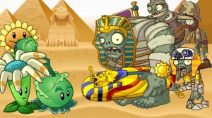 Растения попали в Древний Египет. РАСТЕНИЯ против ЗОМБИ 2 или PLANTS vs ZOMBIES 2. Серия 1