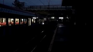 Встеча 2 электропоезда ЭГ2Тв "Иволга 2.0"и ЭШ2-005 Аэроэкспресс в Шереметьево D1 МЦД Москва