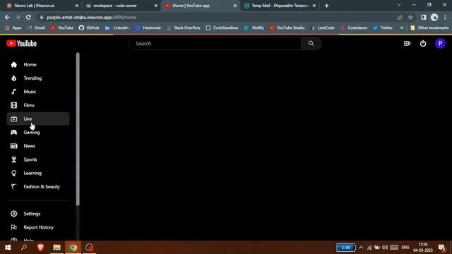 YouTube Clone with Authentication | React.js | Firebase | Tailwindcss | RapidAPI смотреть онлайн