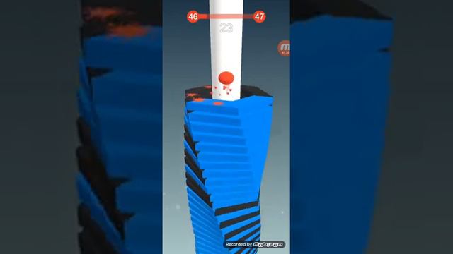 Играю в игру stack Ball под песню расвет смотреть онлайн