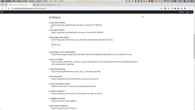WP CLI - import / export XML смотреть онлайн