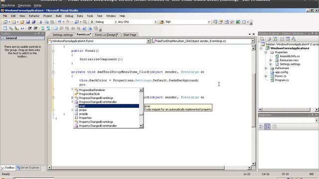 Video Tutorial - Using C# Application Settings - Windows Forms смотреть онлайн