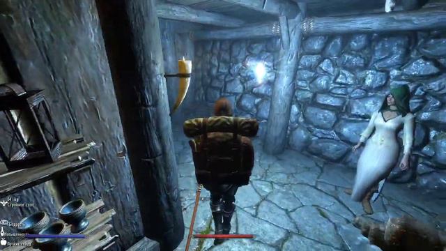 Skyrim Таверна Ледяной Мамонт смотреть онлайн