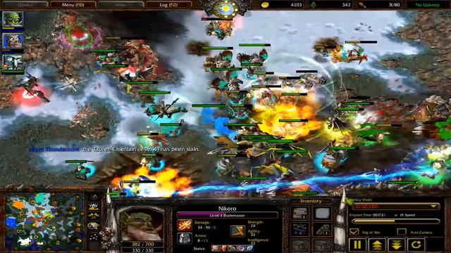 Warcraft III Melee Bullying AI # 2 Only Orc Heroes смотреть онлайн