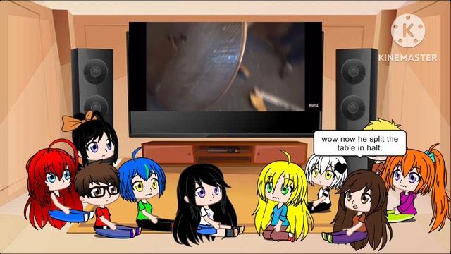 High School DxD Reacts Angry Grandpa Destroys Kitchen Table! #HighSchoolDxD #gachaclub #anime смотреть онлайн