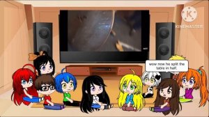 High School DxD Reacts Angry Grandpa Destroys Kitchen Table! #HighSchoolDxD #gachaclub #anime
