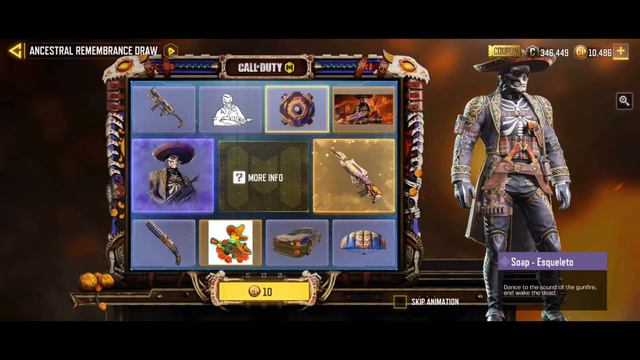 *NEW* SOAP ESQUELETO & LEGENDARY SWORDFISH CALACA IN CALL OF DUTY MOBILE смотреть онлайн