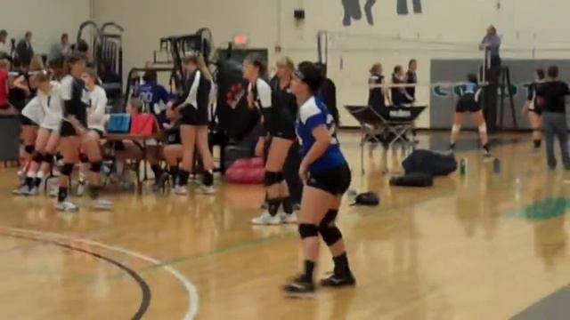 Morgan Russell- AZ Desert Sky 18-2 Libero 2010 Warmups смотреть онлайн