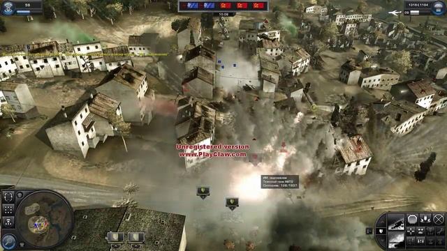 World In Conflict Битва с ботами 8 на 8 ад смотреть онлайн