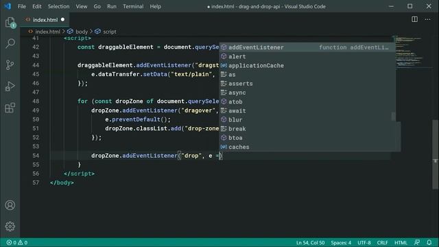 How to use the Drag and Drop API - JavaScript Tutorial смотреть онлайн