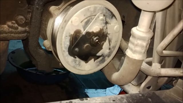 Замена ремня ГРМ Peugeot 207 1.4HDI + Подшипник кондиционера. смотреть онлайн