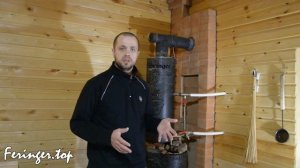 Печь для Бани с Баком. Банная печь с теплообменником и выносным баком под горячую воду.