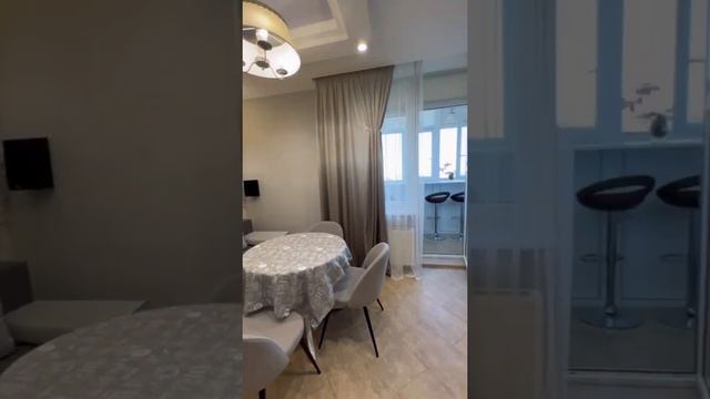 Однокомнатная квартира с видом на море в ЖК "Дмитриевский" от СК "Стикон" на Таирова смотреть онлайн