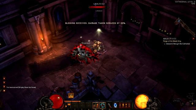 Diablo 3 - Leoric's Passage Gameplay смотреть онлайн