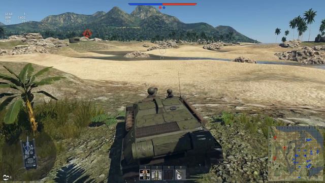 ASU-57 BIG BROTHER - ASU-85 Russian Tank (War Thunder Tank Gameplay) смотреть онлайн