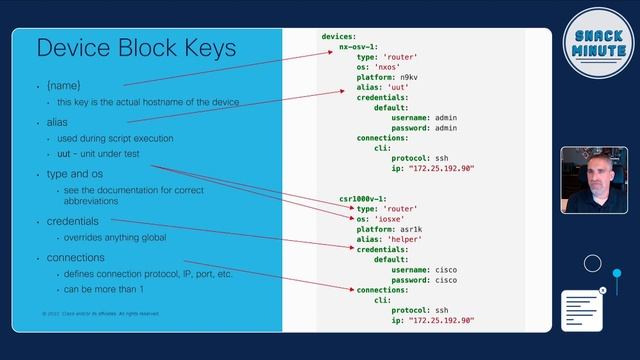 pyATS Testbed Tutorial | Snack Minute Episode 85 смотреть онлайн