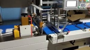 Линия для упаковки косметики в термоусадочную пленку SPR-5545DA+SPR-5030