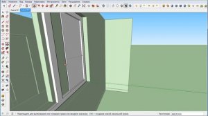Урок 15. Как сделать окно в СкетчАп. Уроки по SketchUp на русском.