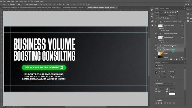 Digital Marketing Social Media Cover Design - Adobe Photoshop 2022 Tutorial смотреть онлайн